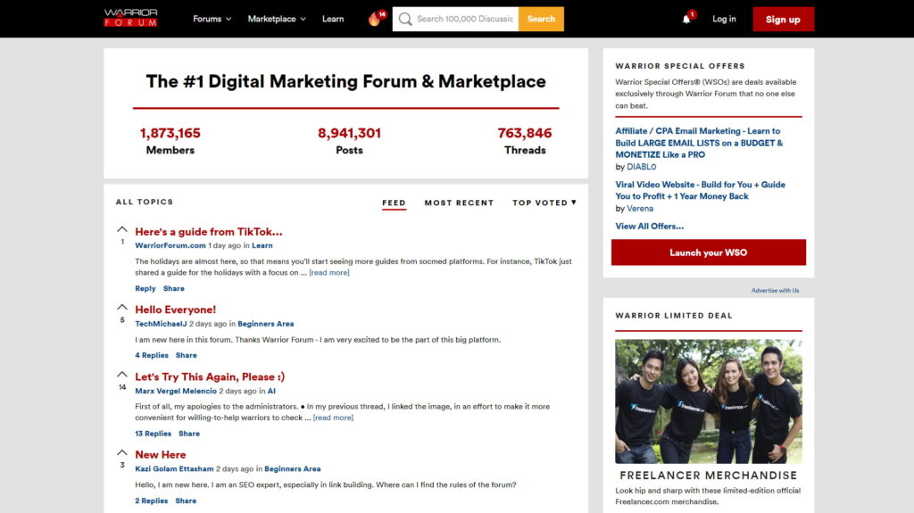 best affiliate marketing forums